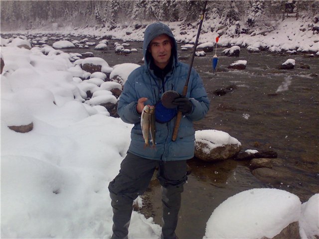 Рыбалка на Снежной (23 октября 2010)