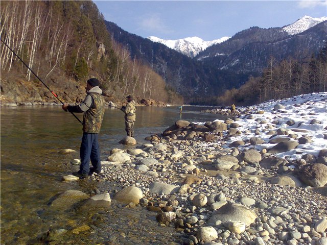 Рыбалка на Снежной (29 октября 2010)